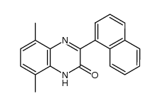 5,8-dimethyl-3-(1-naphthyl)quinoxalin-2(1H)-one Structure