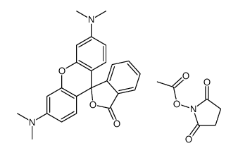 tetramethylrhodamine succinimidyl ester Structure