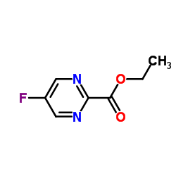 ethyl 5-fluoropyrimidine-2-carboxylate structure