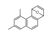 5,8-epoxy-2,4-dimethyl-5,8-dihydrophenanthrene结构式