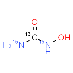 羟基尿素13C,15N2结构式