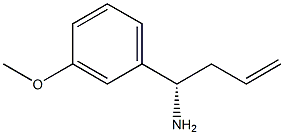 (1S)-1-(3-METHOXYPHENYL)BUT-3-EN-1-AMINE结构式