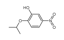 3-hydroxy-4-isopropoxynitrobenzene结构式