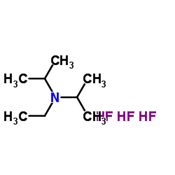 N,N-二异丙基乙胺三氢氟酸盐结构式