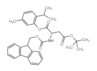 (S)-3-((((9H-芴-9-基)甲氧基)羰基)氨基)-4-羟基丁酸叔丁酯结构式