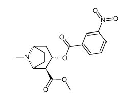 meta-nitrococaine Structure
