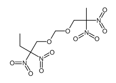 1-(2,2-dinitropropoxymethoxy)-2,2-dinitrobutane结构式