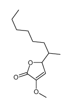4-methoxy-2-octan-2-yl-2H-furan-5-one Structure