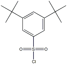 3,5-di-tert-butylbenzene-1-sulfonyl chloride结构式