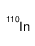 indium-110 Structure