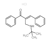 Chalcone, a-[(tert-butylamino)methyl]-,hydrochloride, (E)- (8CI)结构式