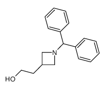 2-(1-benzhydrylazetidin-3-yl)ethanol Structure
