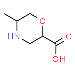 5-甲基吗啉-2-羧酸结构式