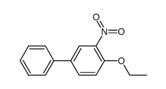 ethyl-(3-nitro-biphenyl-4-yl)-ether结构式