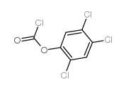 (2,4,5-trichlorophenyl) carbonochloridate Structure