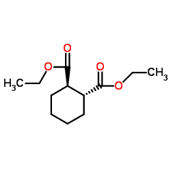 反-1,2-环己烷二羧酸二乙酯结构式