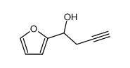 4-(furan-2-yl)-4-hydroxy-1-butyne Structure