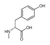 N-甲基-D-酪氨酸结构式