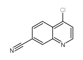 4-氯-7-氰基喹啉结构式