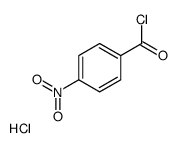 4-nitrobenzoyl chloride,hydrochloride结构式