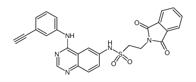 Erlotinib Hydrochloride Structure