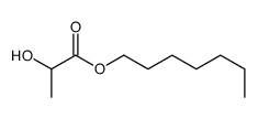 heptyl 2-hydroxypropanoate结构式