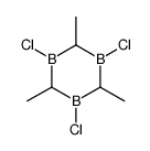1,3,5-trichloro-2,4,6-trimethyl-1,3,5-triborinane Structure