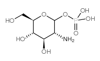 D-Glucosamine-1-phosphate结构式