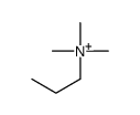 trimethyl(propyl)azanium Structure