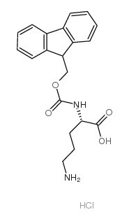 Fmoc-Orn-OH.HCl structure