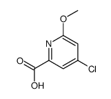 4-Chloro-6-Methoxy-pyridine-2-carboxylic acid picture