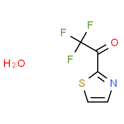 2-(三氟乙酰基)噻唑一水合物结构式
