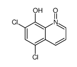 5,7-dichloro-8-hydroxyquinoline 1-oxide结构式