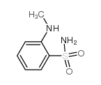 2-甲基氨基苯磺酰胺结构式