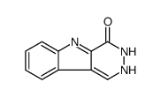 3,5-二氢-4H-吡嗪并[4,5-b]吲哚-4-酮结构式