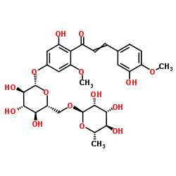橙皮苷甲基查尔酮结构式