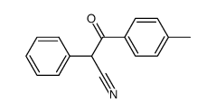 3-oxo-2-phenyl-3-p-tolyl-propionitrile Structure