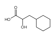 a-Hydroxy-cyclohexanepropanoic acid结构式