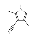 1H-Pyrrole-3-carbonitrile,2,4-dimethyl-(9CI)结构式