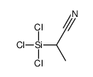 2-(trichlorosilyl)propiononitrile Structure