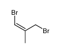 cis-1,3-dibromo-2-methyl-1-propene结构式