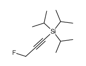1-(triisopropylsilyl)-3-fluoropropyne Structure