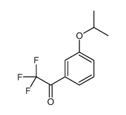 3'-异丙氧基-2,2,2-三氟苯乙酮结构式