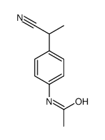 4’-(1-氰乙基)乙酰苯胺结构式