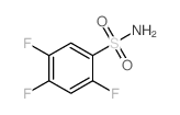 2,4,5-三氟苯磺酰胺结构式