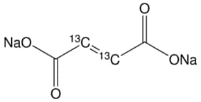 Sodium fumarate-2,3-13C2 Structure