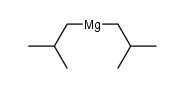 di-iso-butylmagnesium Structure
