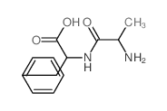 L-丙氨酰-L-苯丙氨酸结构式