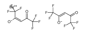 barium hexafluoroacetylacetonate Structure