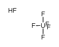uranium pentafluoride * HF结构式